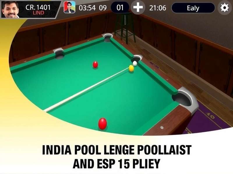 India Pool Legend Game Screenshot